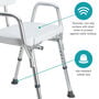 DMI&reg; Heavy Duty Bath and Shower Chair, , large image number 1