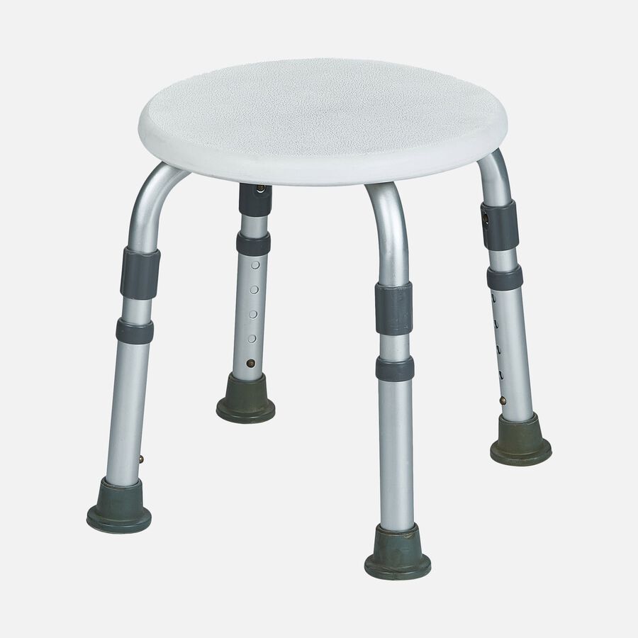 Alex Orthopedic Round Bath Stool, , large image number 0