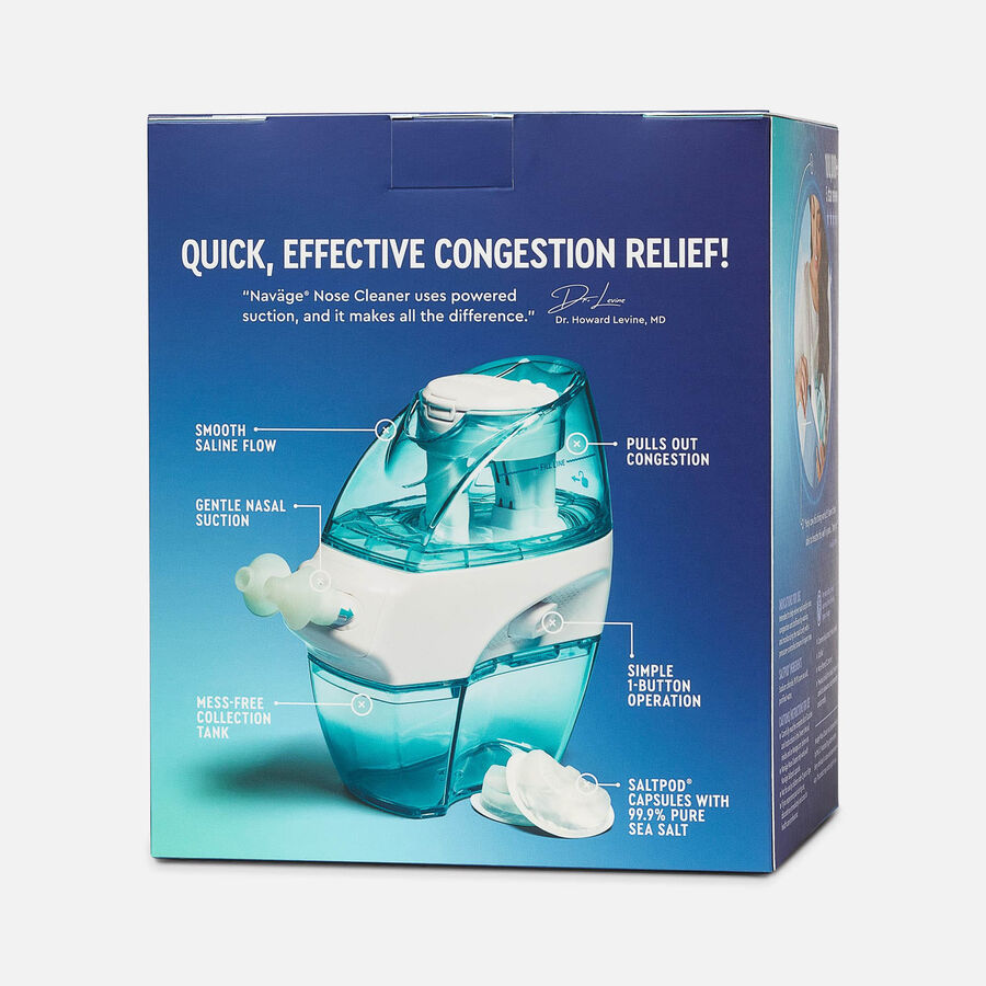Navage Saline Nasal Irrigation Deluxe Kit, , large image number 1