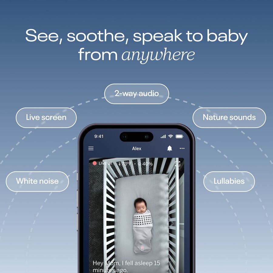 Nanit Pro Smart Baby Monitor & Wall Mount, , large image number 2