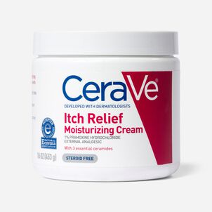 CeraVe Moisturizing Cream for Itch Relief, 16 oz.