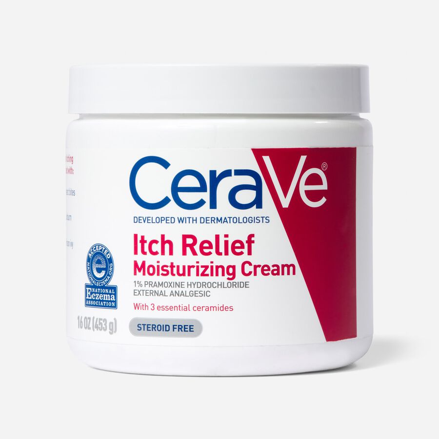 CeraVe Moisturizing Cream for Itch Relief, 16 oz., , large image number 0