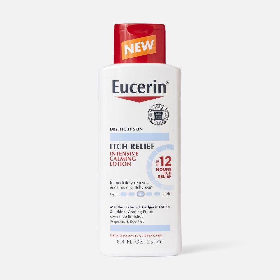 Eucerin Calming Itch Relief Lotion, 8.4 oz., , large image number 0