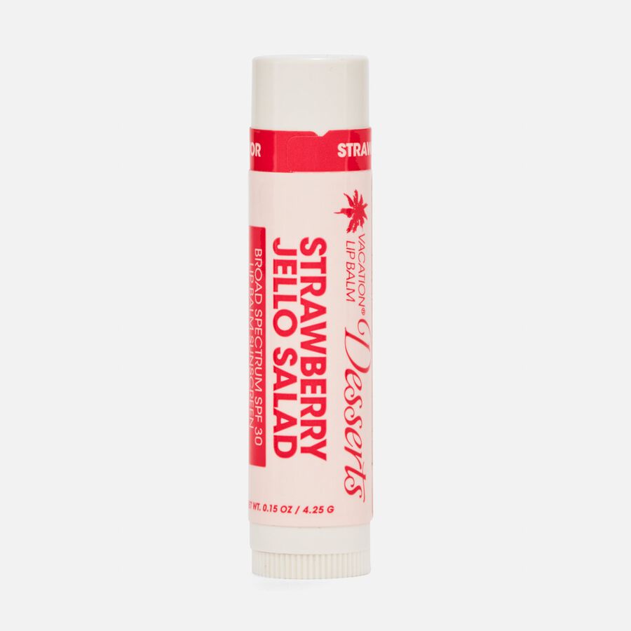 Vacation Strawberry Jello Salad Lip Balm Sunscreen, SPF 30, 0.15 oz., , large image number 0