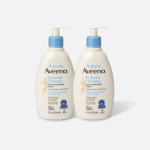 Aveeno Eczema Therapy Daily Moisturizing Cream, 12 oz. (2-Pack)
