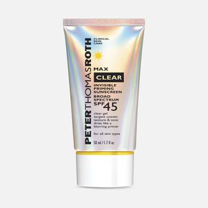 Peter Thomas Roth Max Clear Invisible Priming Sunscreen Broad Spectrum, SPF 45