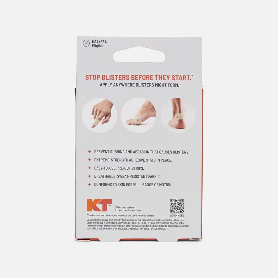 KT Tape Blister Prevention Tape, Beige MultiPack, 30 ct., , large image number 1