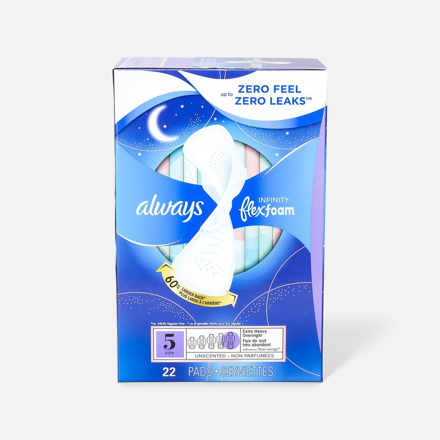 Always Infinity FlexFoam Pads with Wing, Unscented, , large image number 4