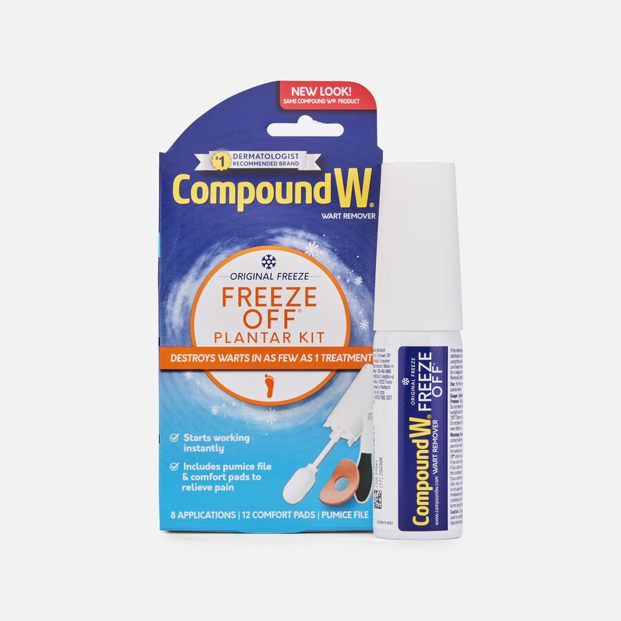 Compound W Freeze Off Plantar Wart Removal System, 8 ea., , large image number 0