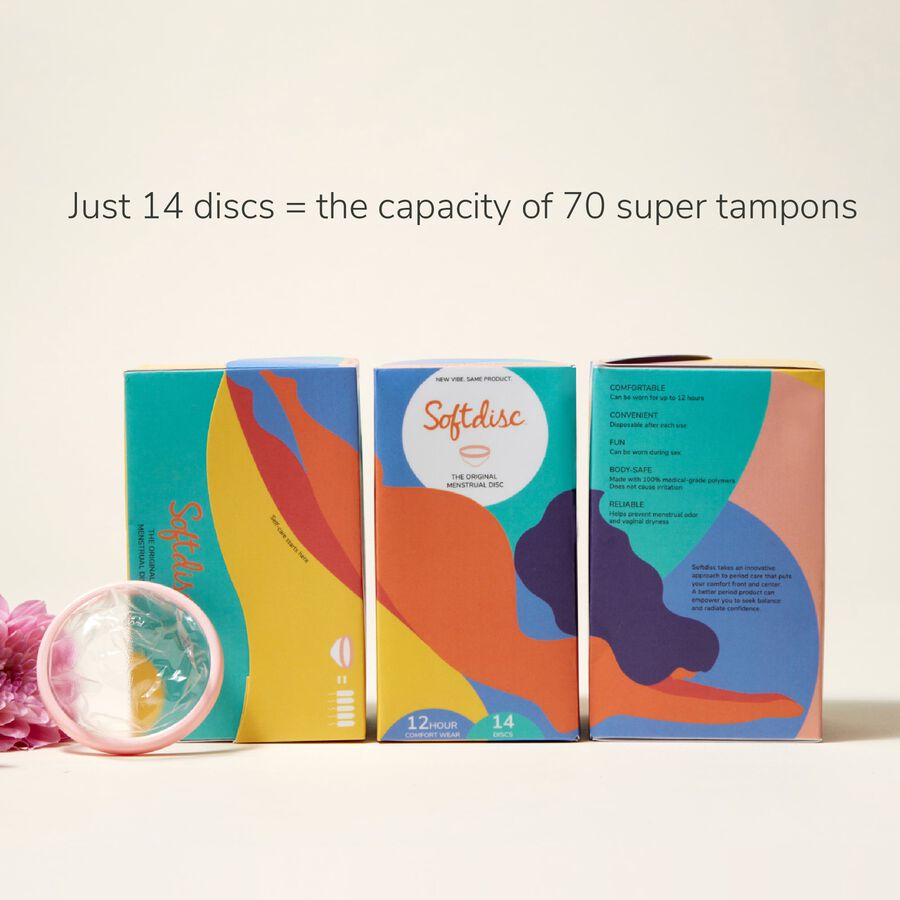 Softdisc Menstrual Discs, 14 ct., , large image number 5
