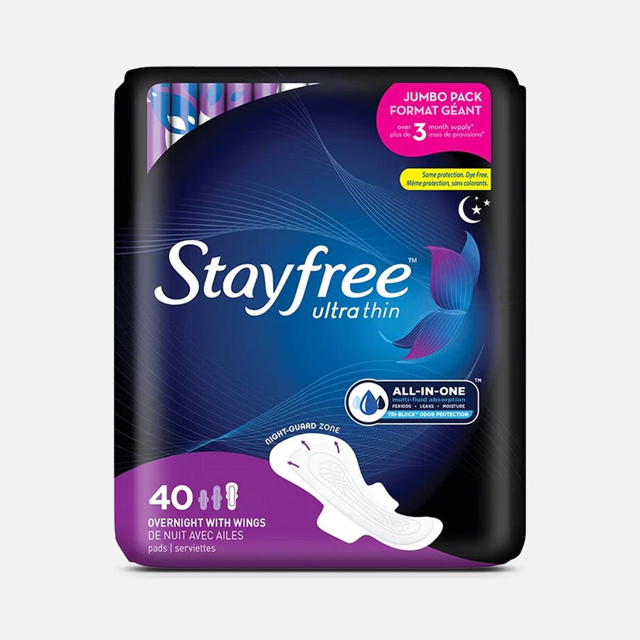 Stayfree Pads, , large image number 1