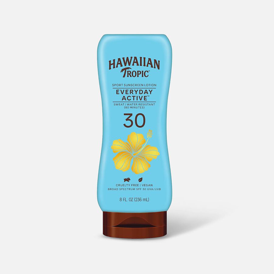 Hawaiian Tropic Everyday Active Lotion Sunscreen SPF 30, 8 oz, , large image number 0
