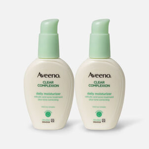 Aveeno Clear Complexion Face Moisturizer, 4 oz. (2-Pack)
