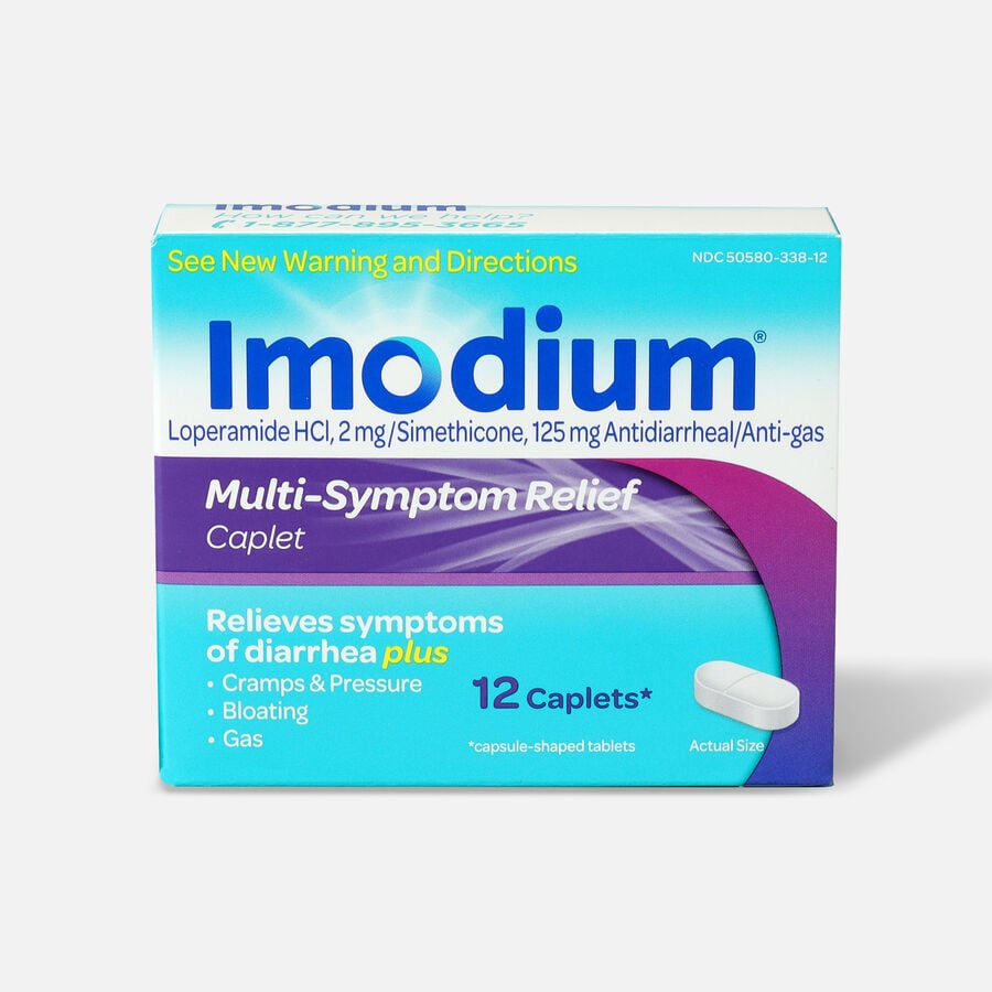 IMODIUM Multi-Symptom Relief Caplets, , large image number 1