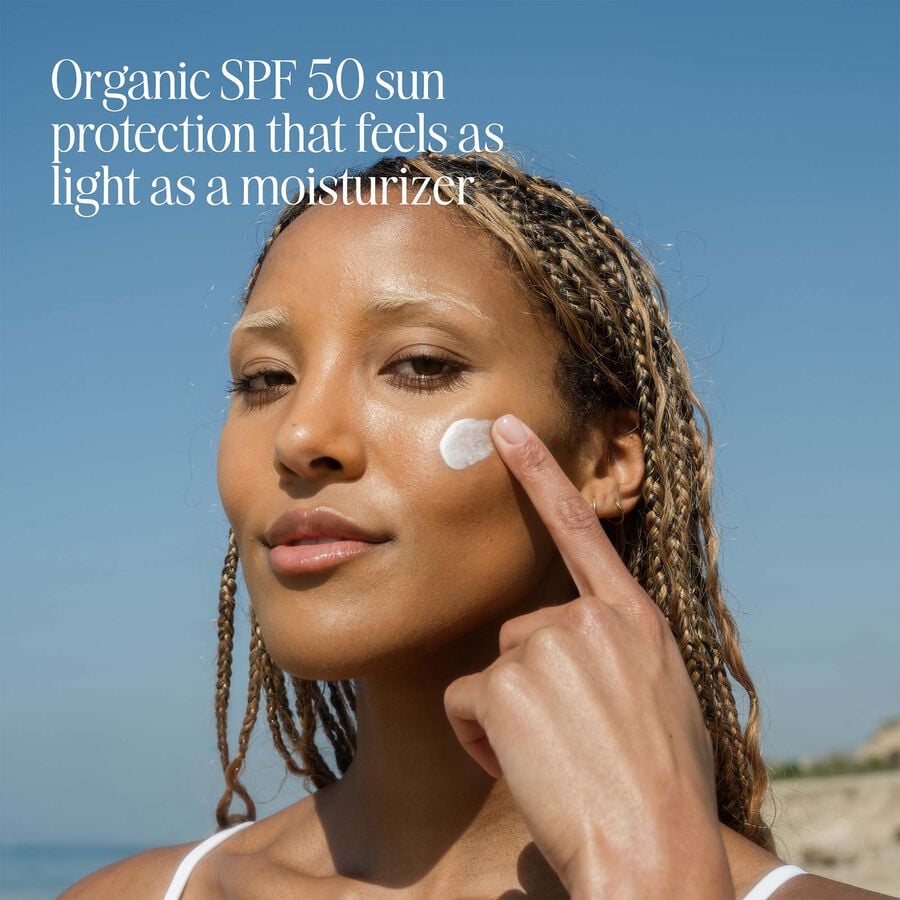 COOLA Classic Face Organic Sunscreen Lotion SPF 50, Fragrance-Free, 1.7 oz., , large image number 2