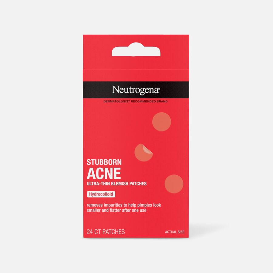 Neutrogena Stubborn Acne Blemish Patches, 24 ct., , large image number 0