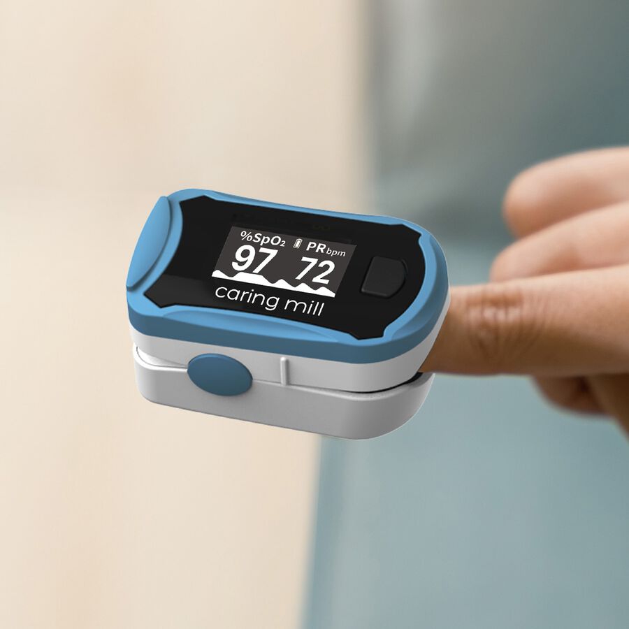 Caring Mill&trade; Fingertip Pulse Oximeter, , large image number 1