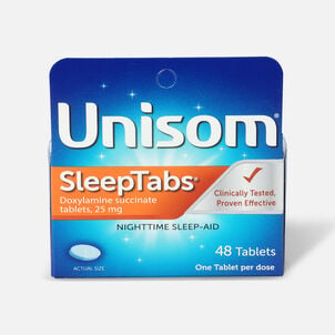 Unisom SleepTabs, Nighttime Sleep-Aid Tablets, 48 ct.