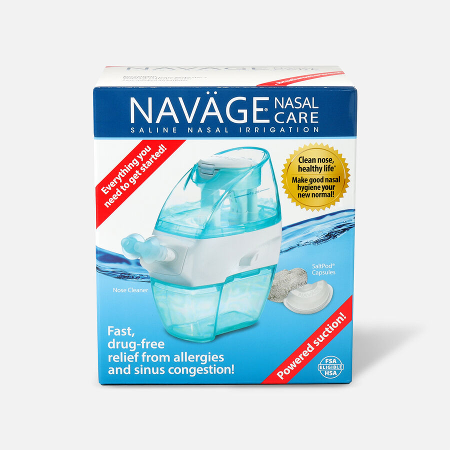 Navage Saline Nasal Irrigation Deluxe Kit, , large image number 1