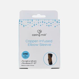 Caring Mill&trade; Copper-Infused Elbow Compression Sleeve, M/L