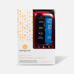 Caring Mill&trade; Upper Arm Blood Pressure Monitor