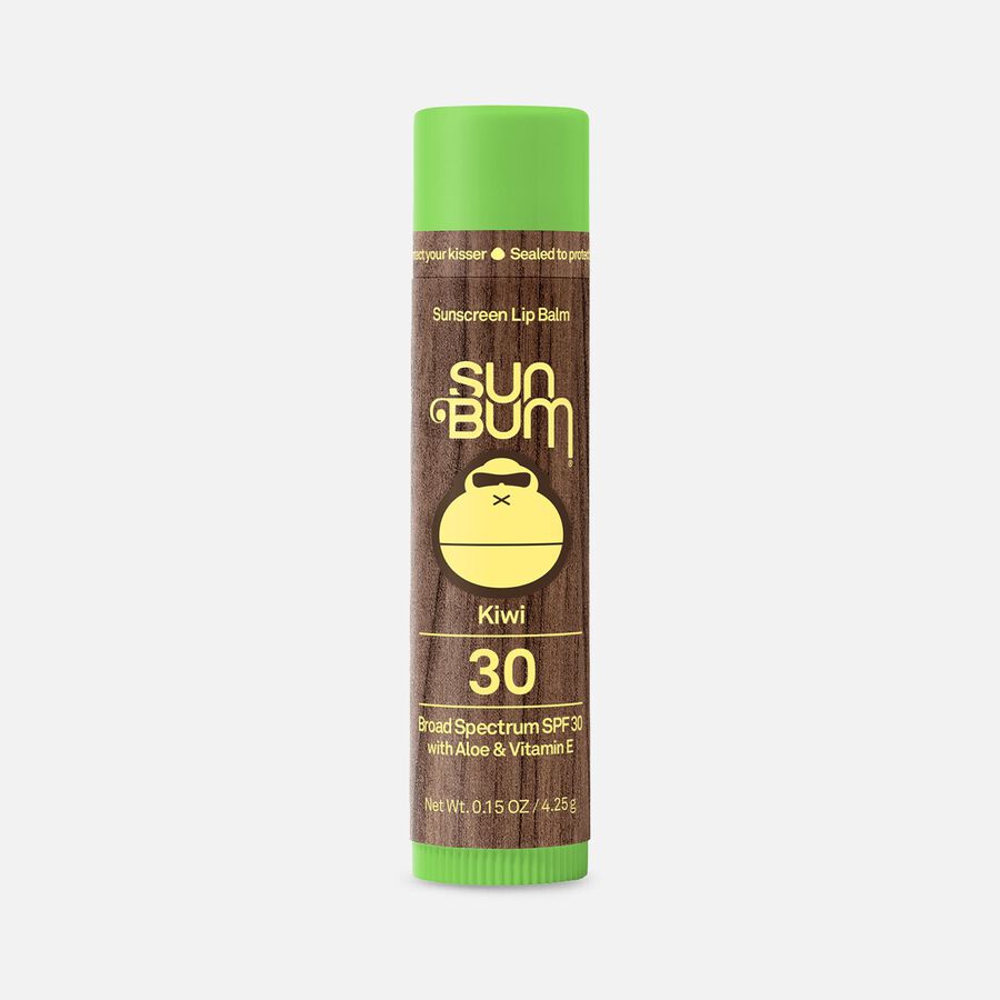 Sun Bum Lip Balm, SPF 30, Kiwi, 0.15 oz., , large image number 0