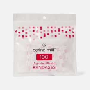 Caring Mill™ Assorted Plastic Bandages 100 ct.