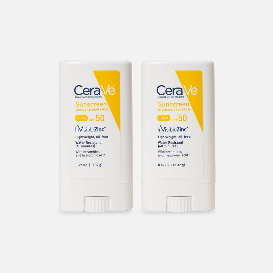 CeraVe Sunscreen Stick - SPF 50 (2-Pack), , large image number 0