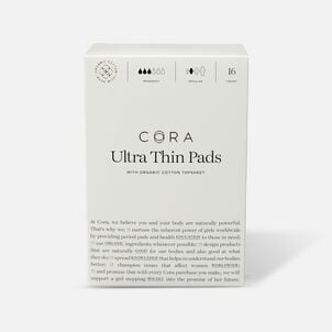 Cora Organic Cotton Ultra Thin Period Pads