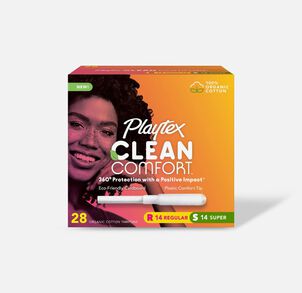 Playtex Clean Comfort Organic Tampons