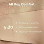 Frida Mom Dual-Support Pregnancy Belly Band, Clay, , large image number 4