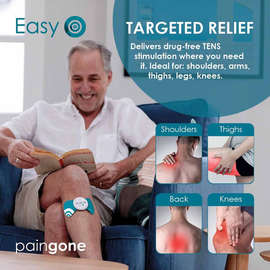 Paingone Easy Wireless & Wearable TENS Device, , large image number 1