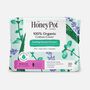 The Honey Pot 100% Organic Top Sheet Super Herbal Menstrual Pads with Wings, , large image number 0