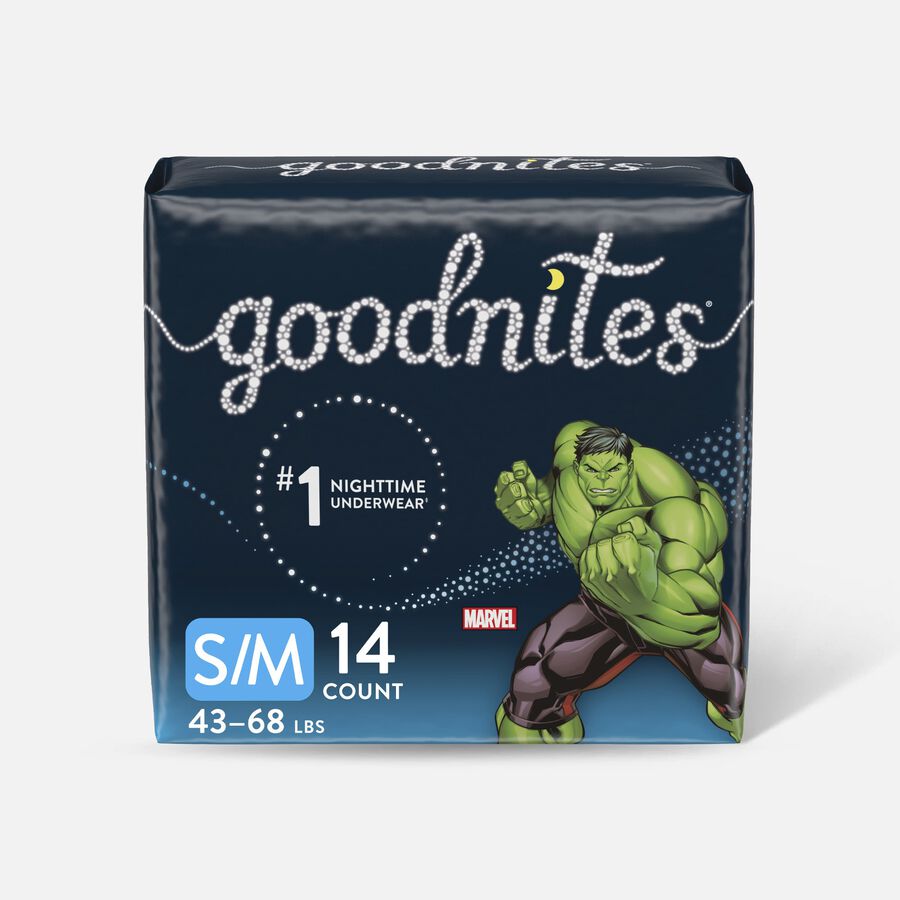 Goodnites Bedtime Underwear for Boys, , large image number 0