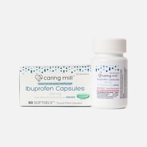 Caring Mill Ibuprofen Liquid Gels Pain Reliever/ Fever Reducer (NSAID), 80 ct.