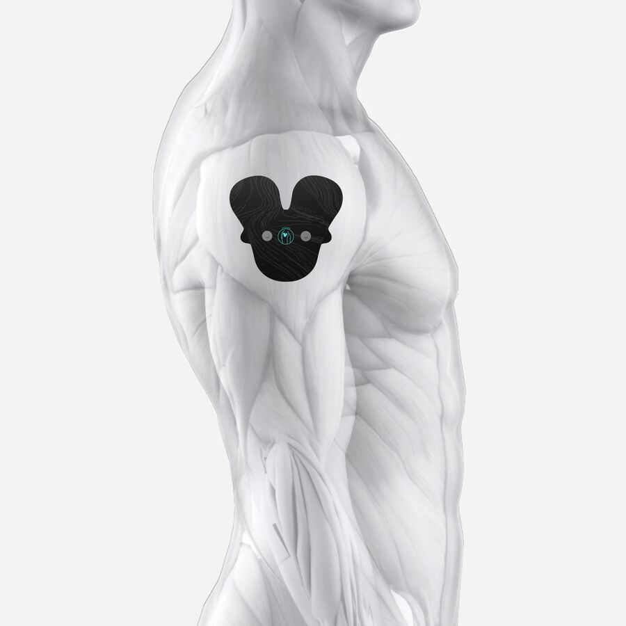 Chirp Halo Shoulder TENS Replacement Pad 2-Pack, , large image number 2