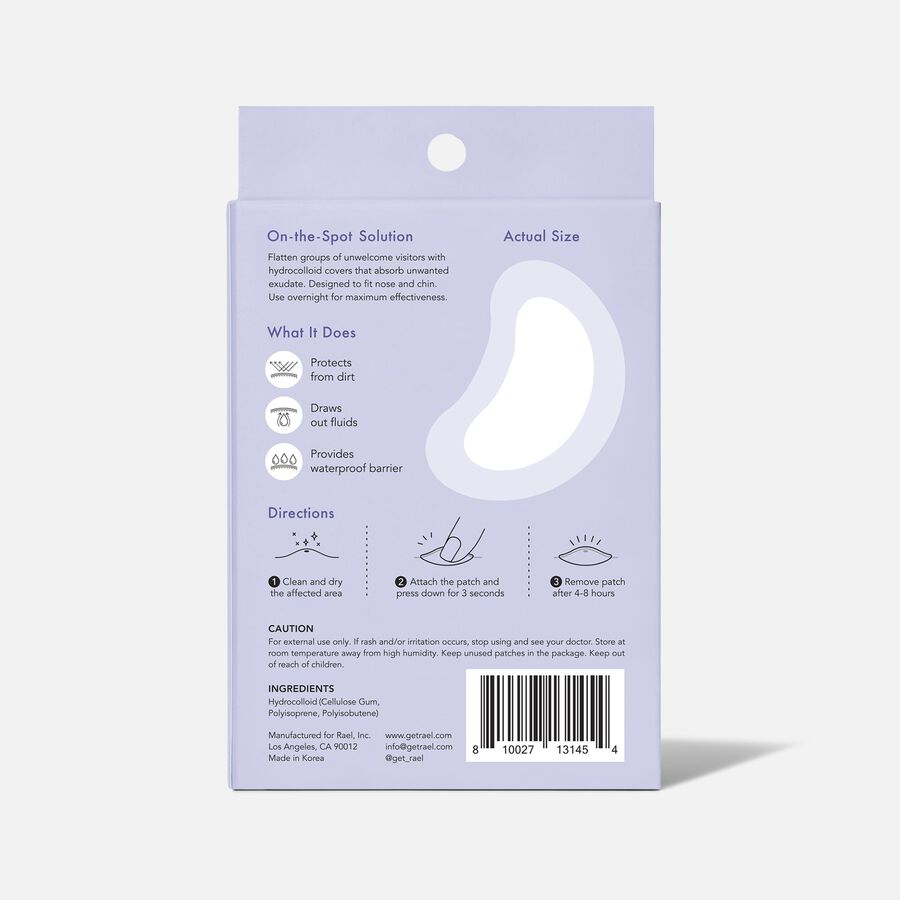 Rael Beauty Miracle Patch Spot Control Cover, 10 ct., , large image number 1