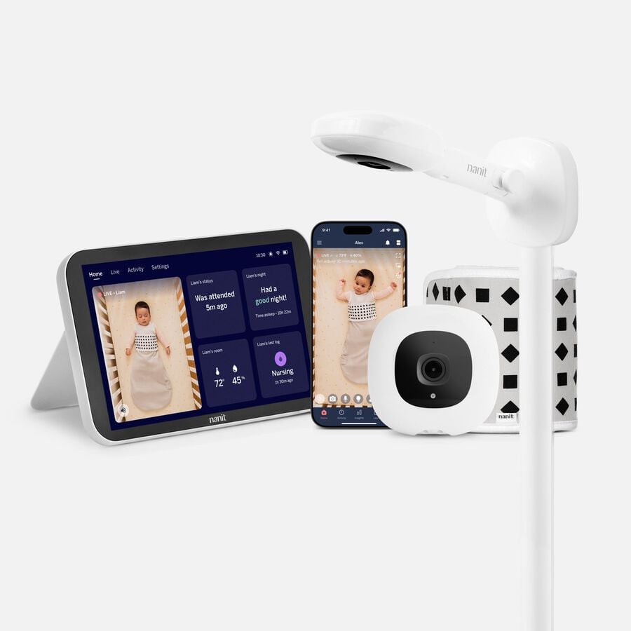 Nanit Smart Baby Monitor System with Wall Mount, , large image number 0