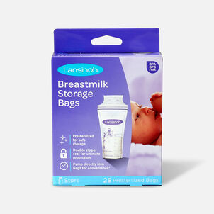 Lansinoh breastmilk storage bags, 50 ct.