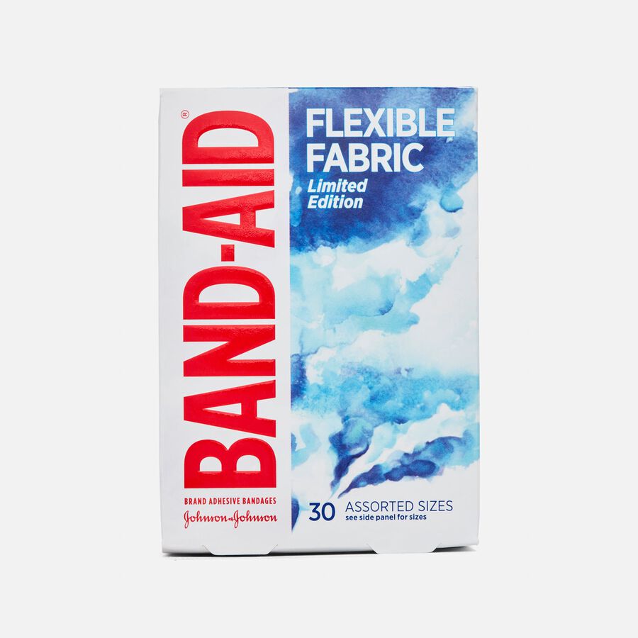Band-Aid Decorated Flexible Fabric Assorted 30 ct., , large image number 1