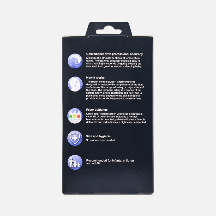 Braun Sensian&trade; Swipe 5 Forehead Thermometer, , large image number 1