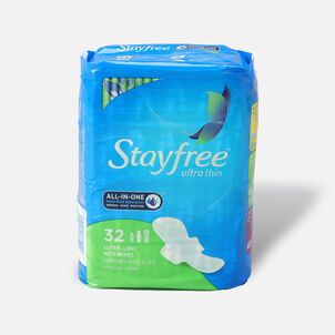 Stayfree Ultra Thin Pads Super Long with Wings