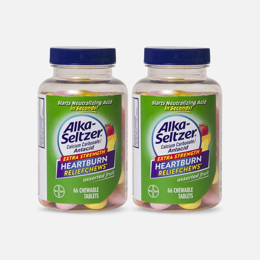 Alka-Seltzer ReliefChews Heartburn Assorted Fruit, 66 ct. (2-Pack), , large image number 0