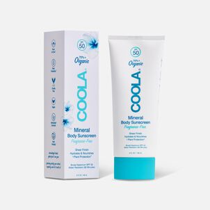 Coola Mineral Body Organic Sunscreen Lotion SPF 50 Fragrance-Free, 5 oz.