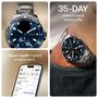 Withings ScanWatch Nova Premium Heart Health Hybrid Smartwatch, 42mm, Blue, , large image number 1
