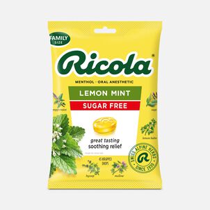 Ricola Sugar Free Lemon Mint Throat Drops, 45 ct.