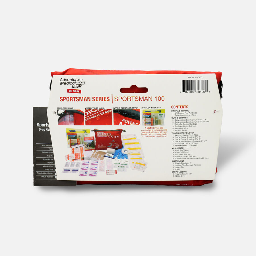 Adventure Medical Sportsman 100 First Aid Kit, 77 pc., , large image number 1