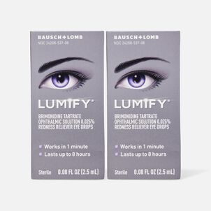 LUMIFY® Redness Reliever Eye Drops, 0.08 fl. oz. (2-Pack)