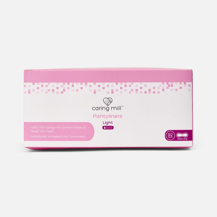 Caring Mill&trade; Extra Long Daily Panty Liners, 92 ct., , large image number 0