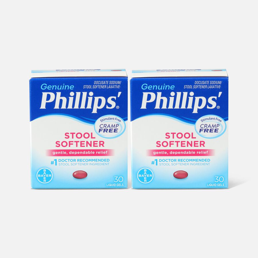 Phillips' Stool Softener Liquid Gels Liquid Gels, 30 ct. (2-Pack), , large image number 0